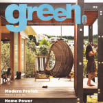 Green Magazine Loft Sofa